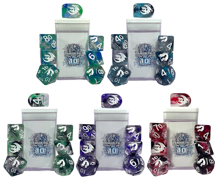 Dragon Fall Custom Dice Sets