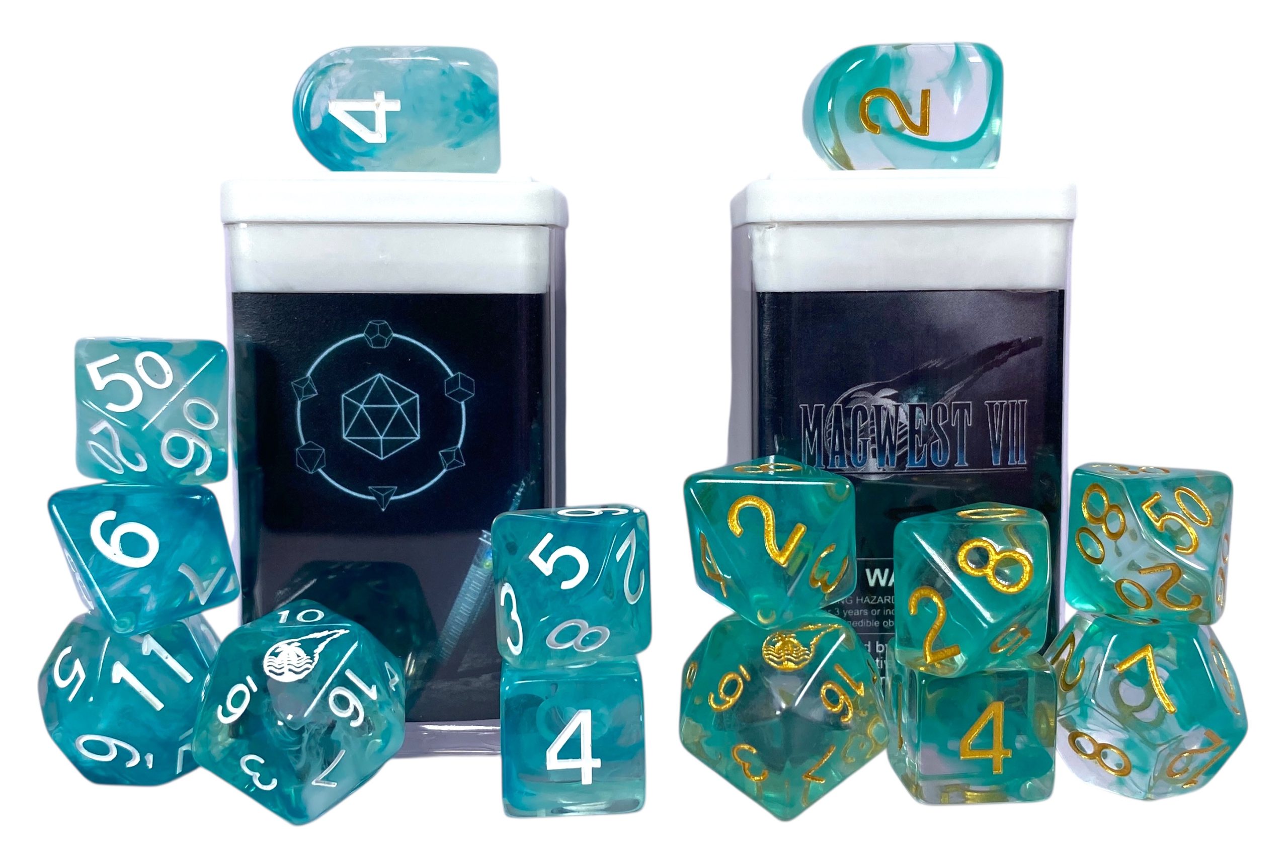 MagWest 2025 Custom Sets of 7 Dice