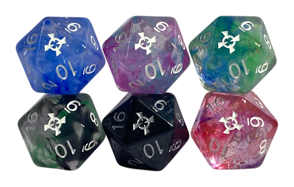 JNR Custom XLd20 Dice