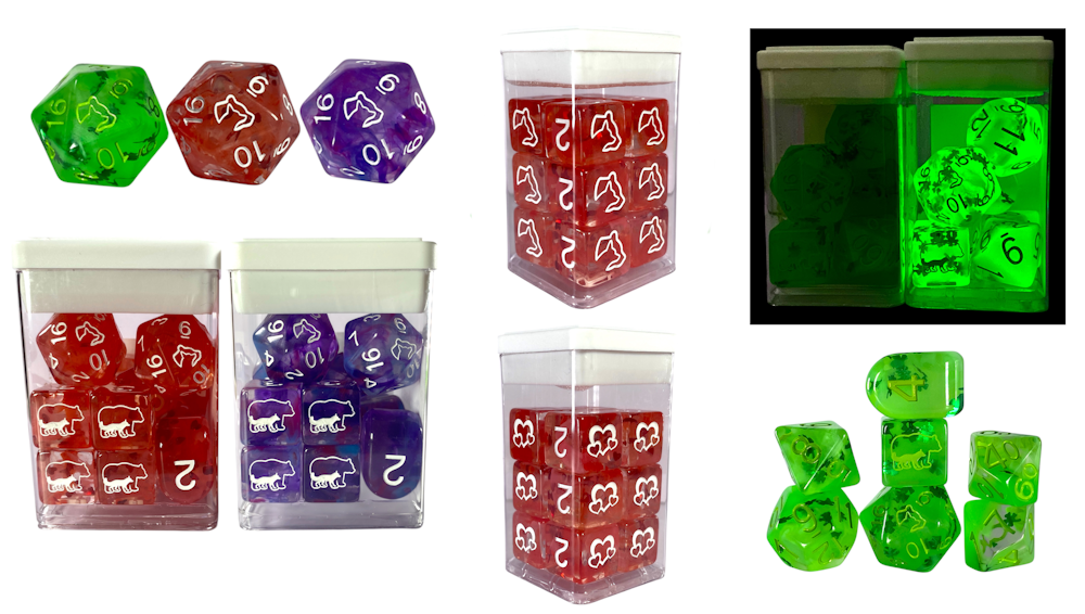 HC Custom Dice Sets & XLd20s