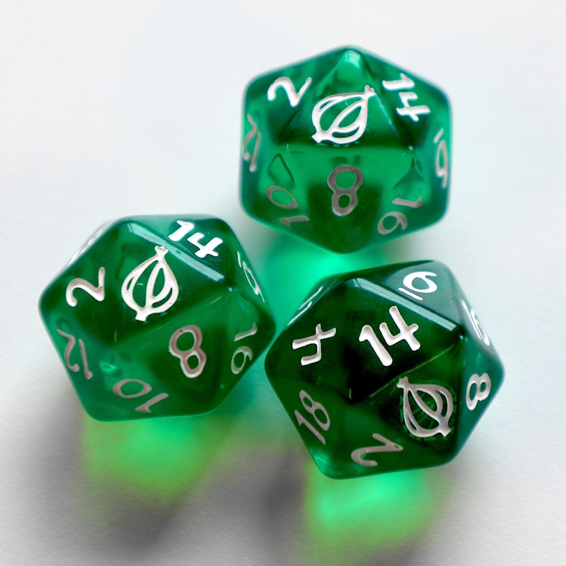 The Onion Custom d20 Dice